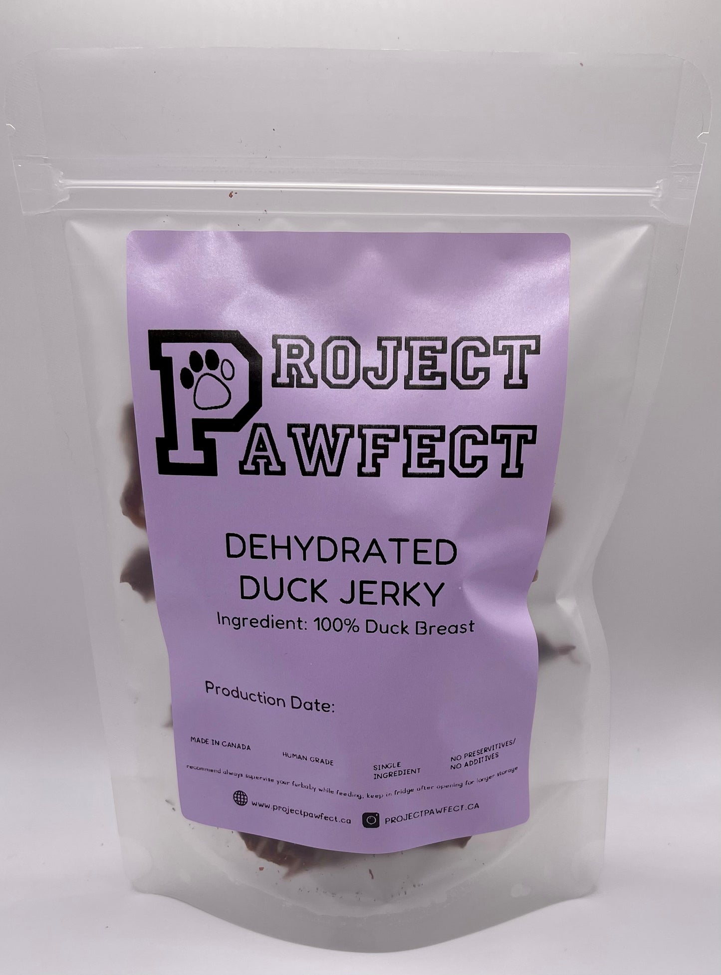 Dehydrated Duck Jerky