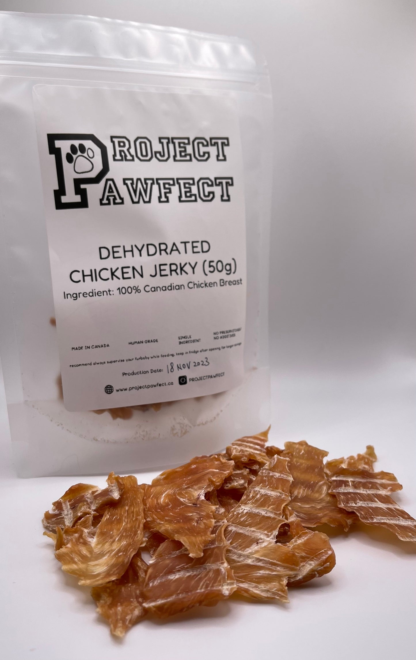 Dehydrated Chicken Jerky