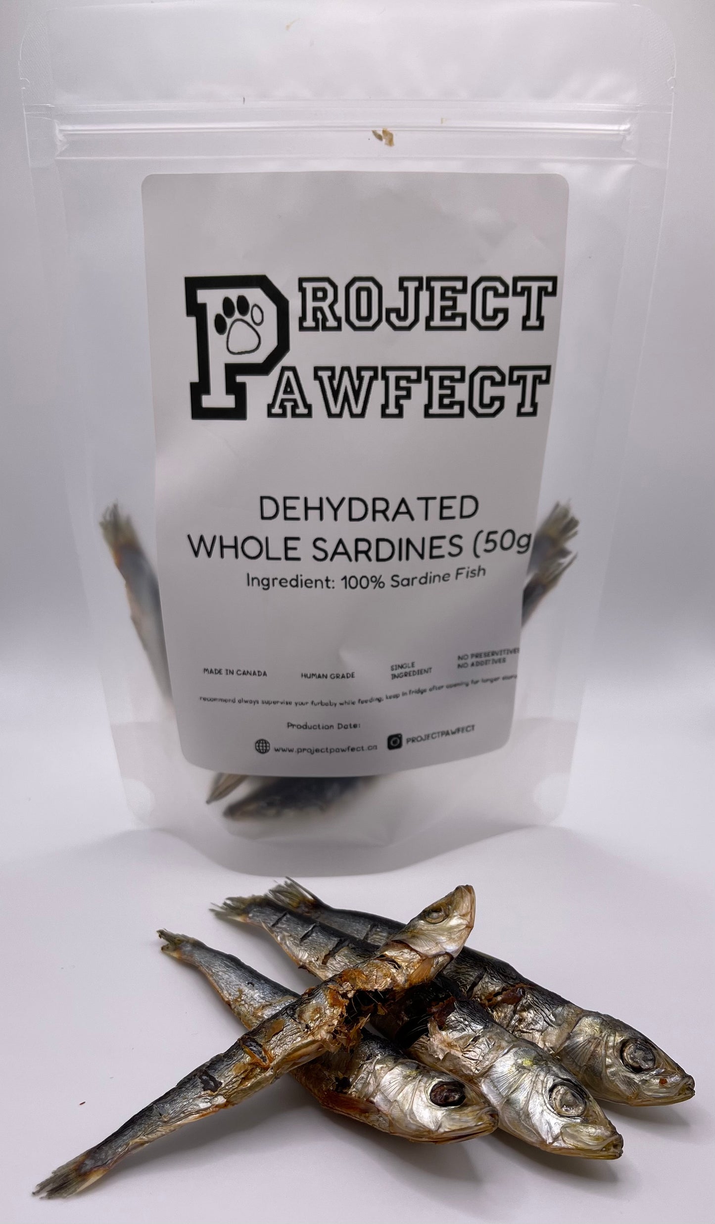 Dehydrated Whole Sardines