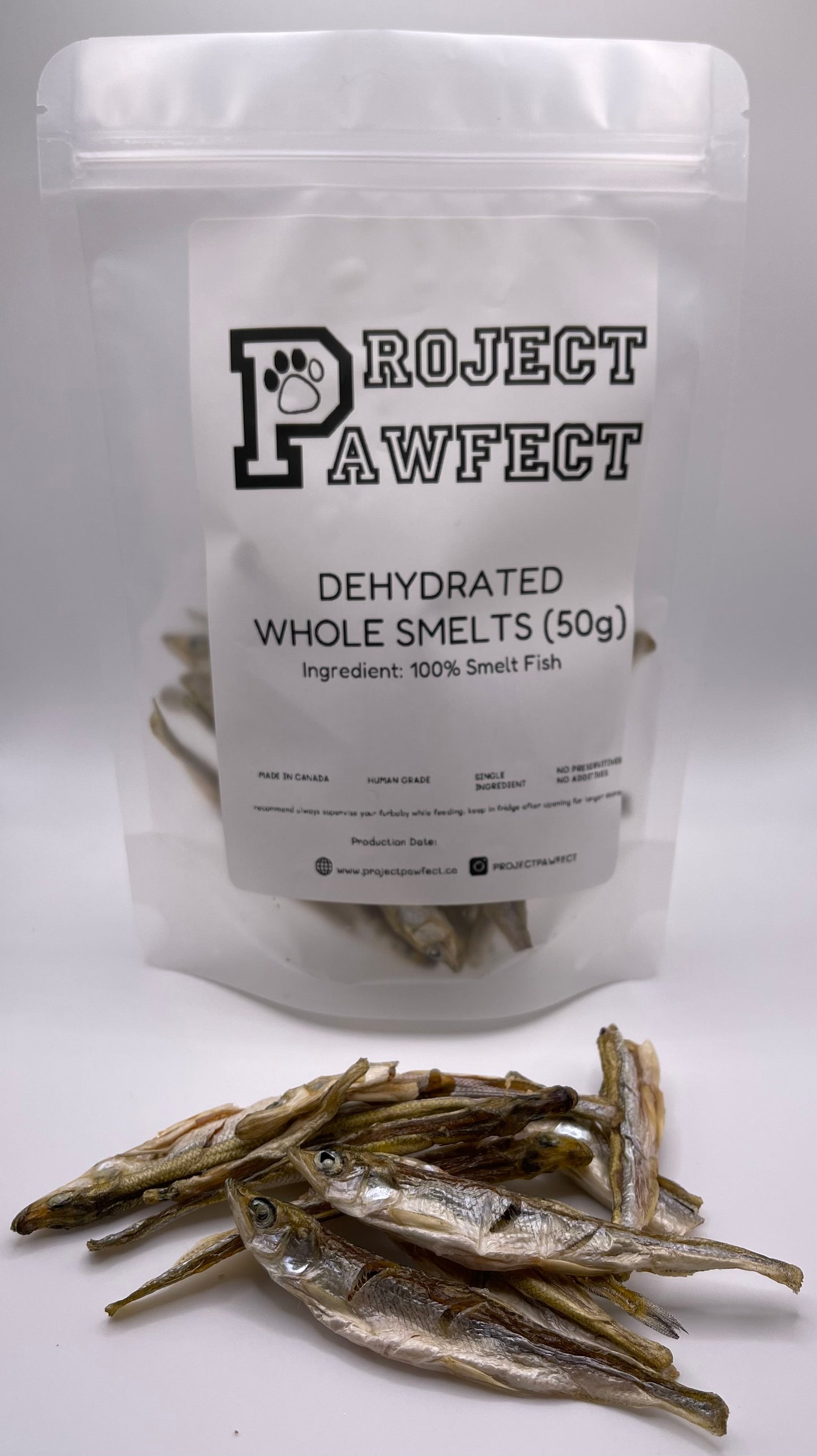 Dehydrated Whole Smelts