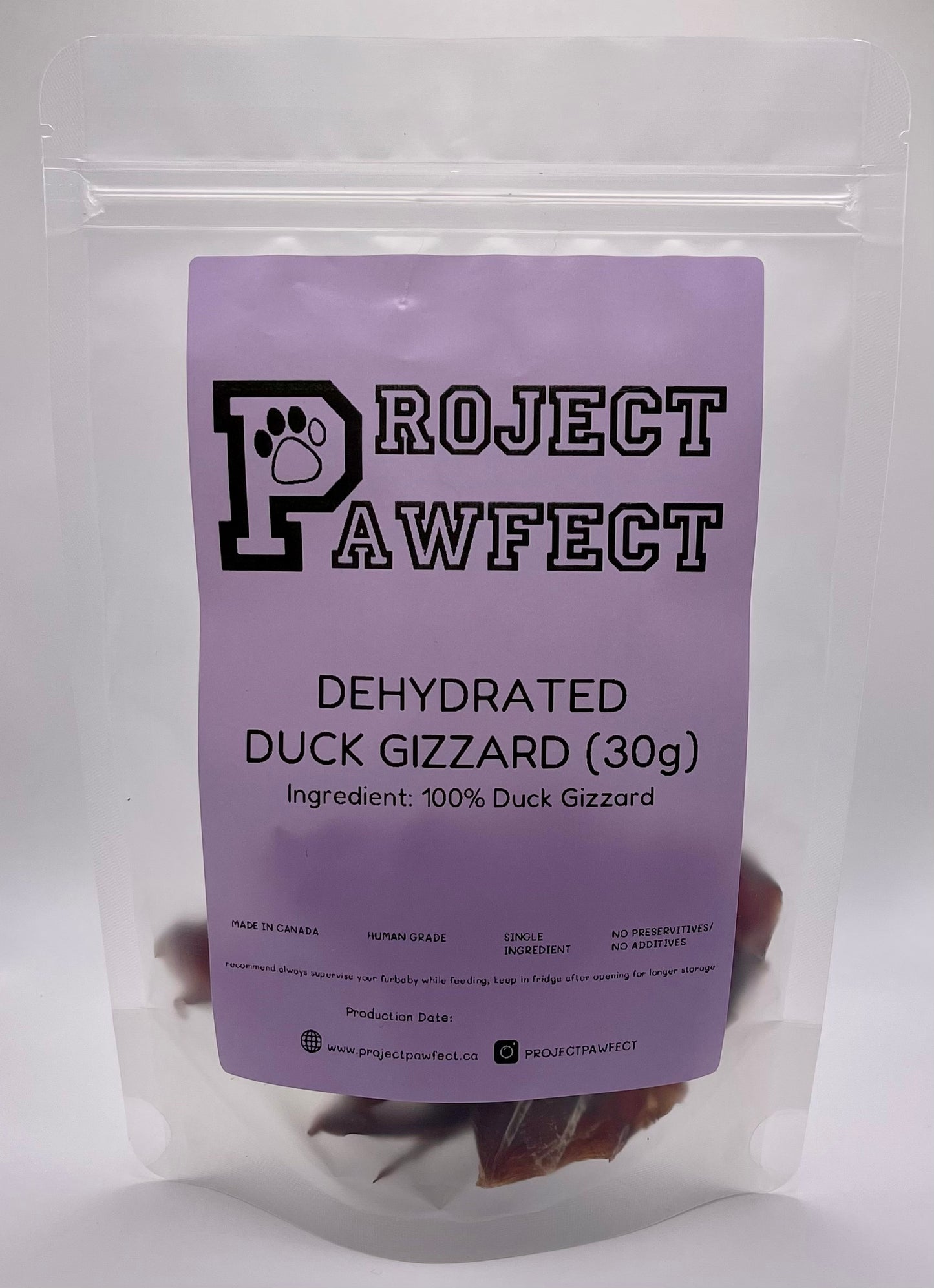 Dehydrated Duck Gizzard