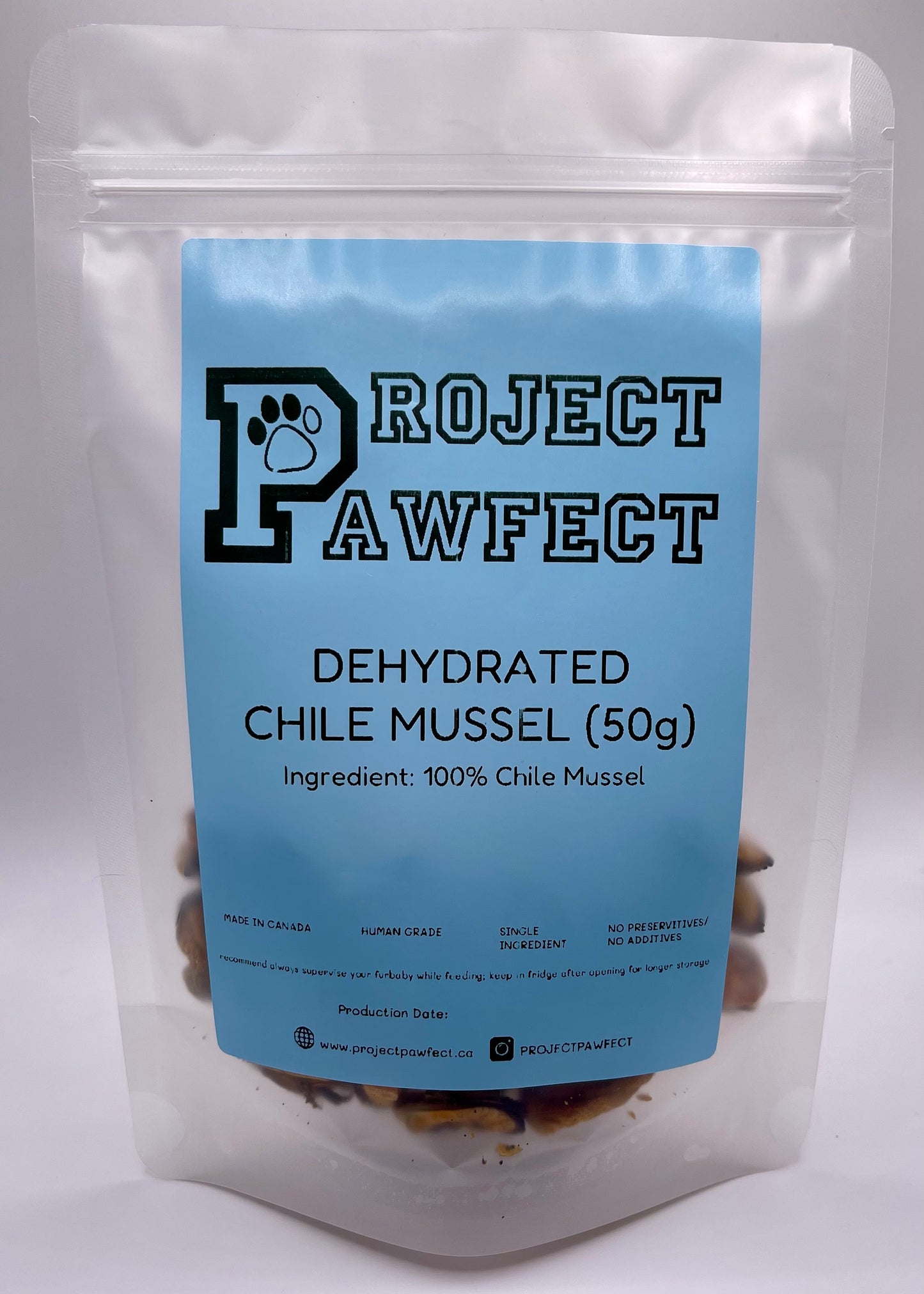 Dehydrated Chile Mussels