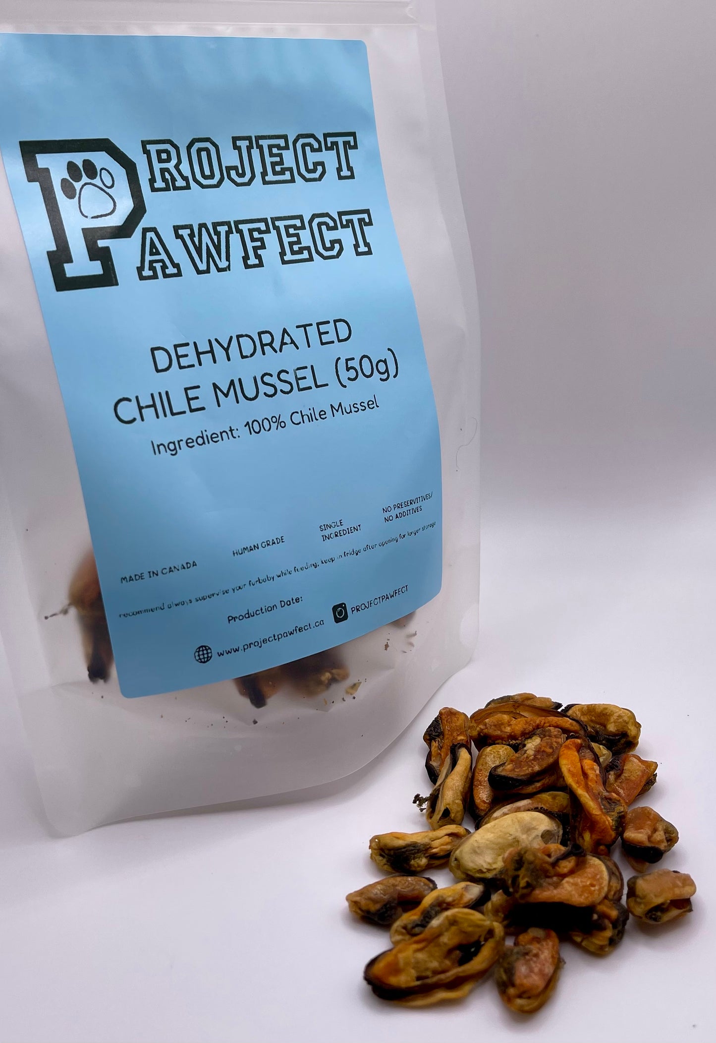 Dehydrated Chile Mussels