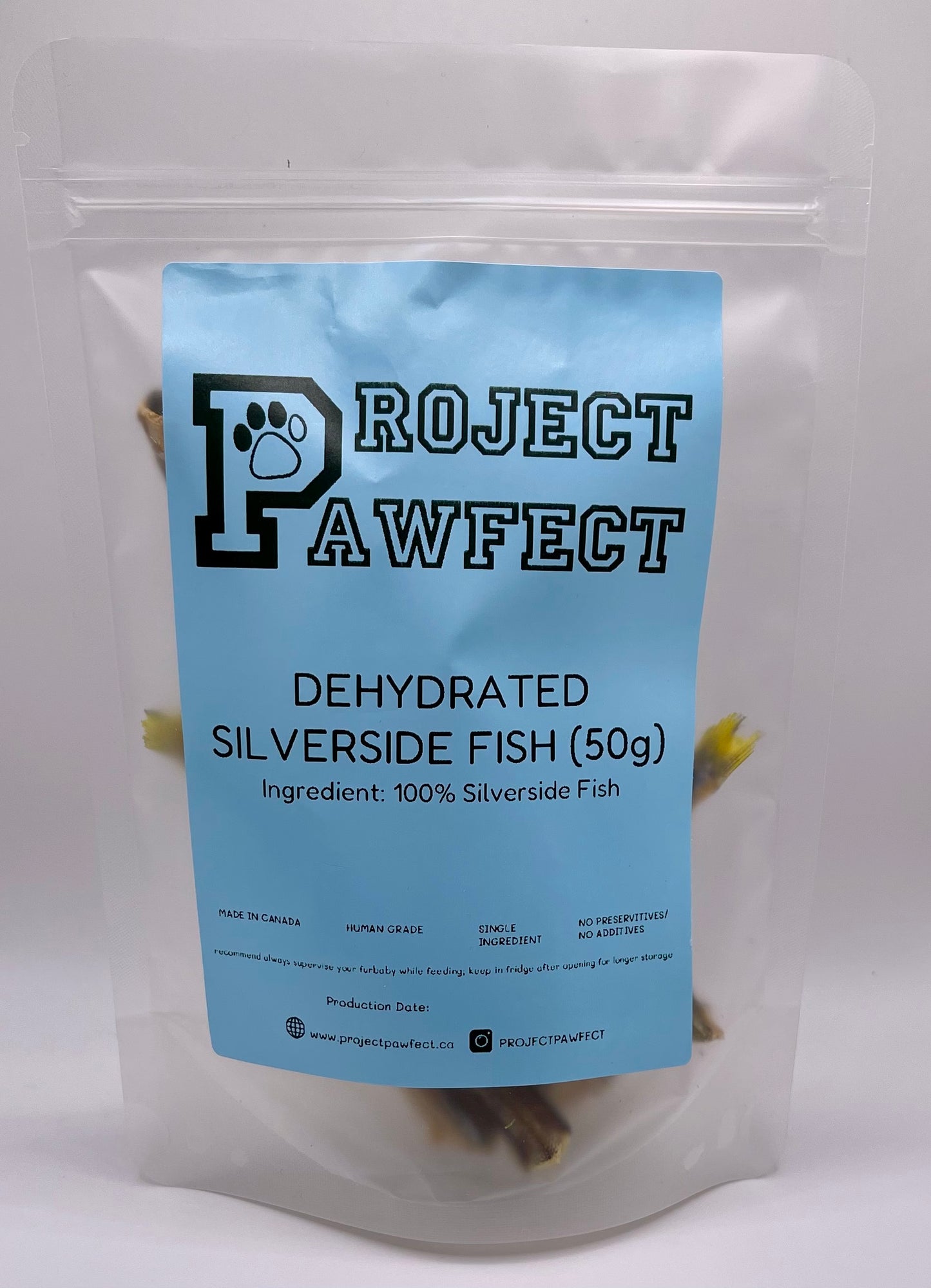 Dehydrated Silverside Fish