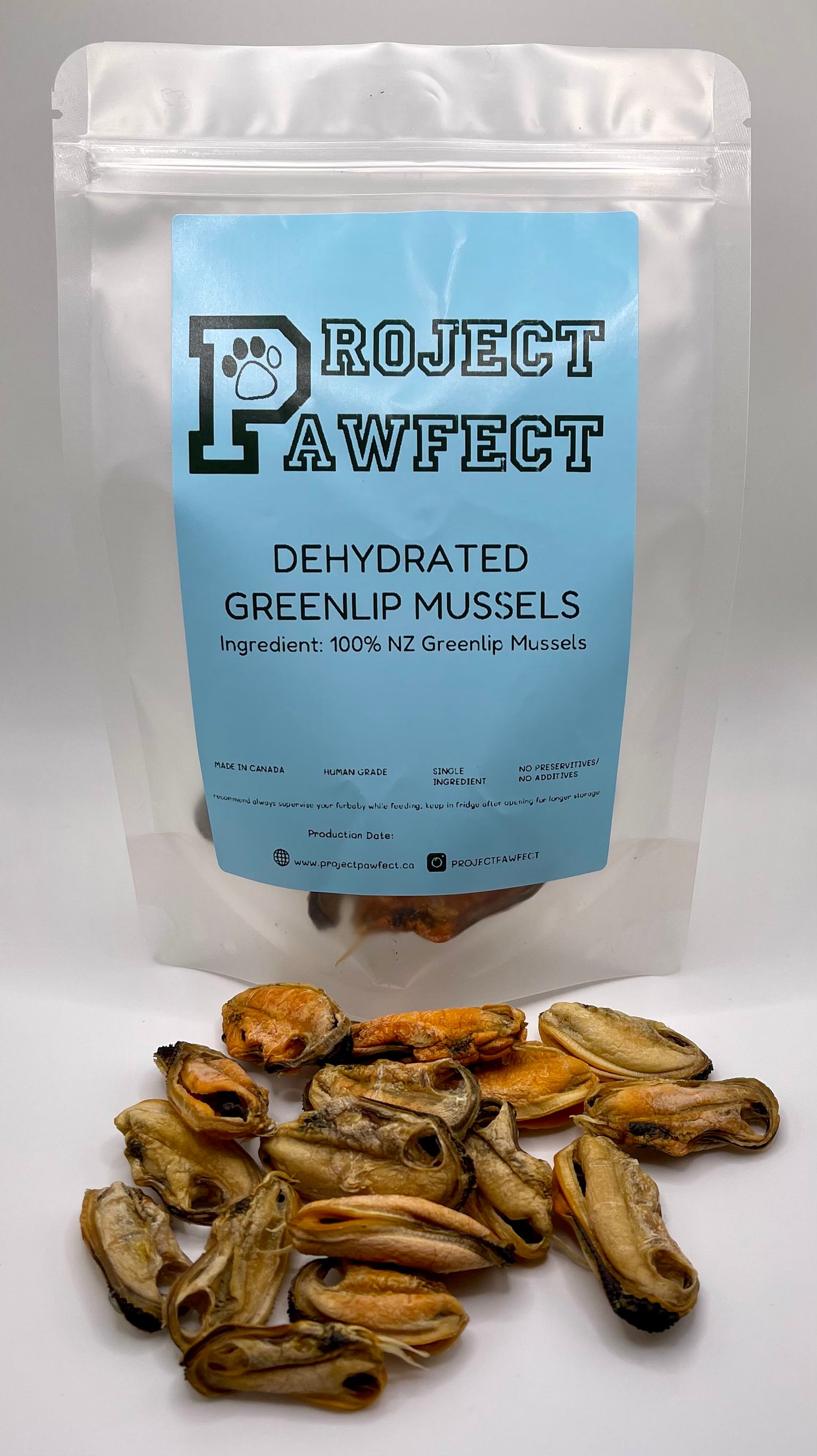 Dehydrated Greenlip Mussels